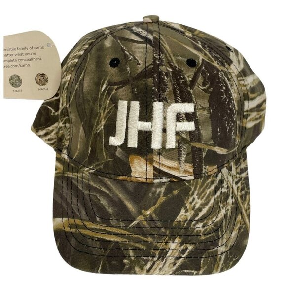 Trucker Cap Hat Camouflaged Realtree max 4 JHF Cap America - Picture 1 of 3